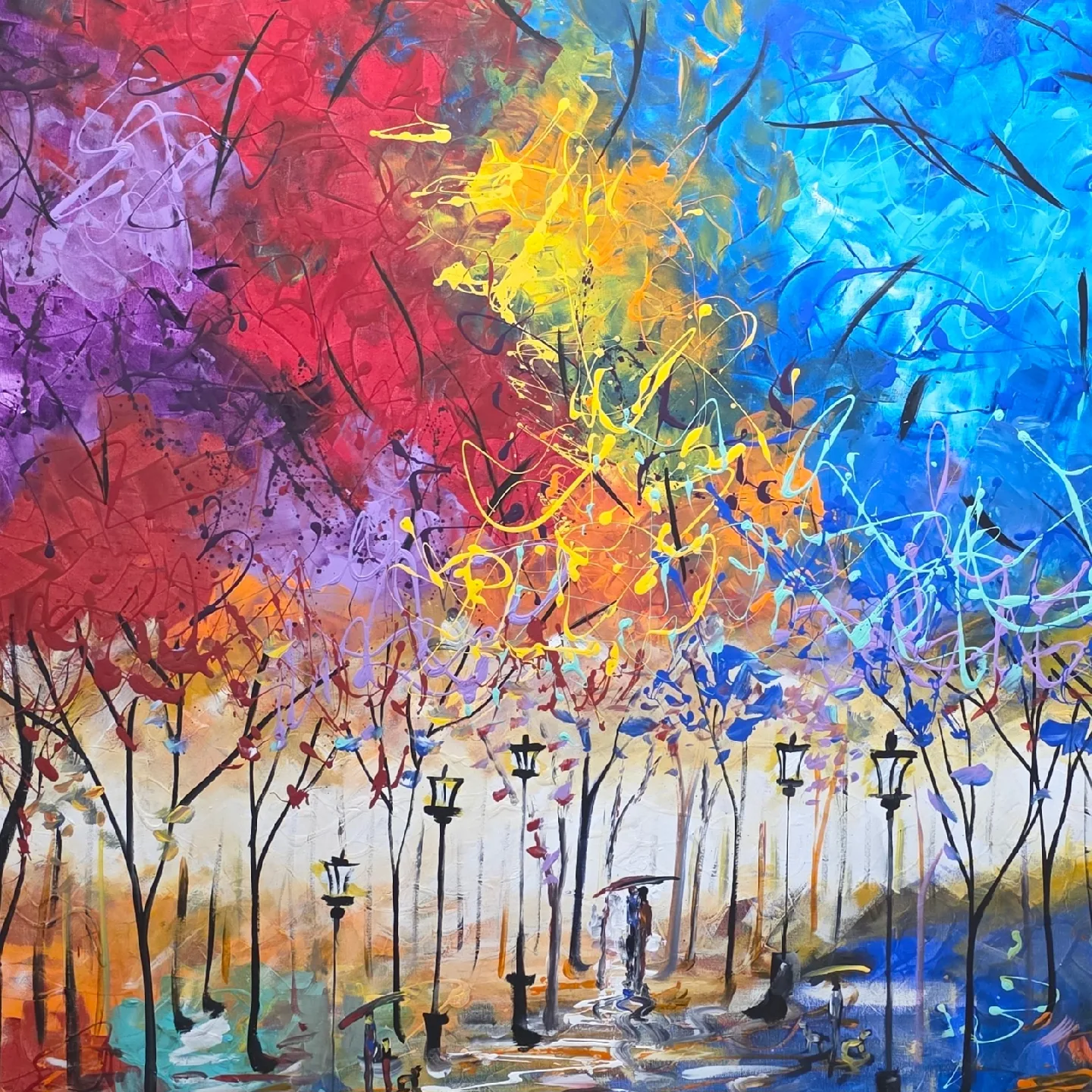 Original hand-painted painting by local artist Stanley image indicator(4)