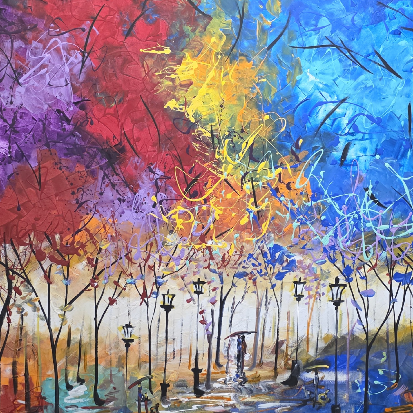 Original hand-painted painting by local artist Stanley - photo 5