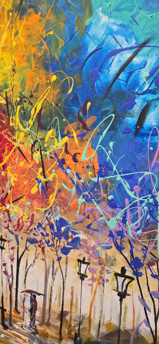 Original hand-painted painting by local artist Stanley image indicator(7)