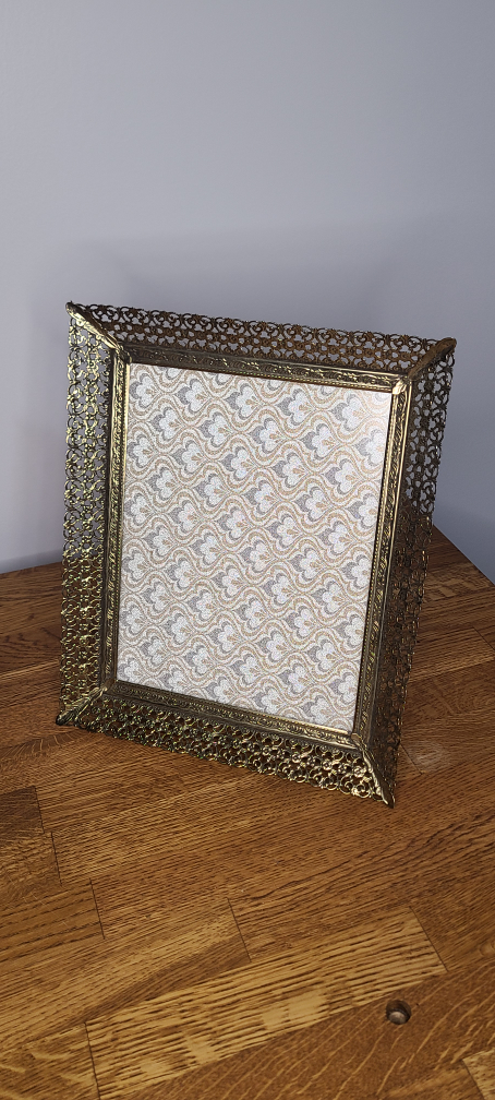 Vintage Ornate Gold Picture Frame