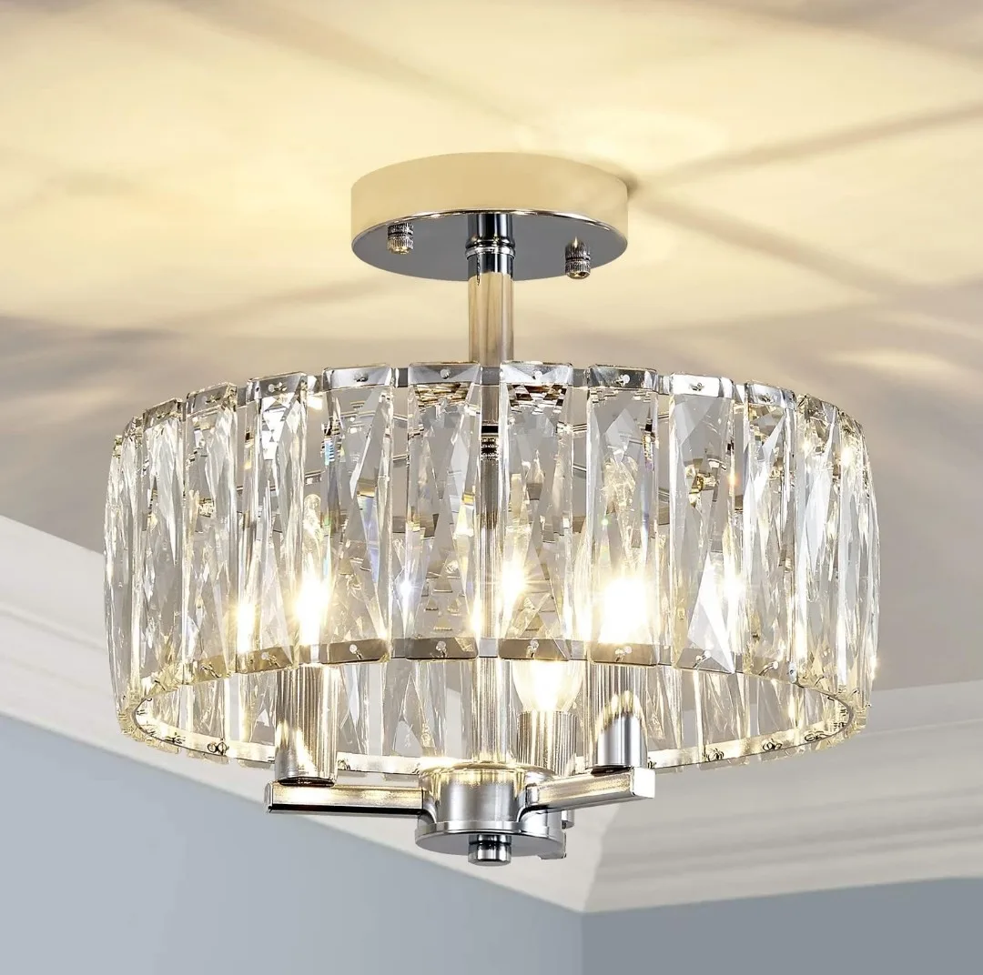 Crystal Ceiling Light Fixture image indicator(5)