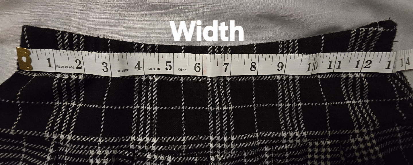 Teen Girls Plaid Mini Kilt Style Skirt - Adult Size Medium - photo 3