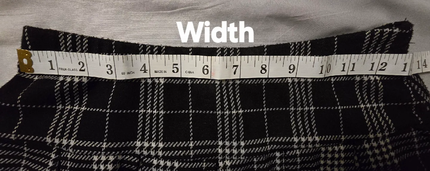 Teen Girls Plaid Mini Kilt Style Skirt - Adult Size Medium image indicator(3)