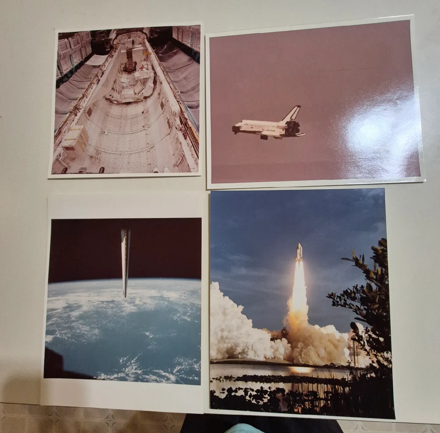Lot of 17, glossy prints from Kennedy space center or NASA image indicator(2)