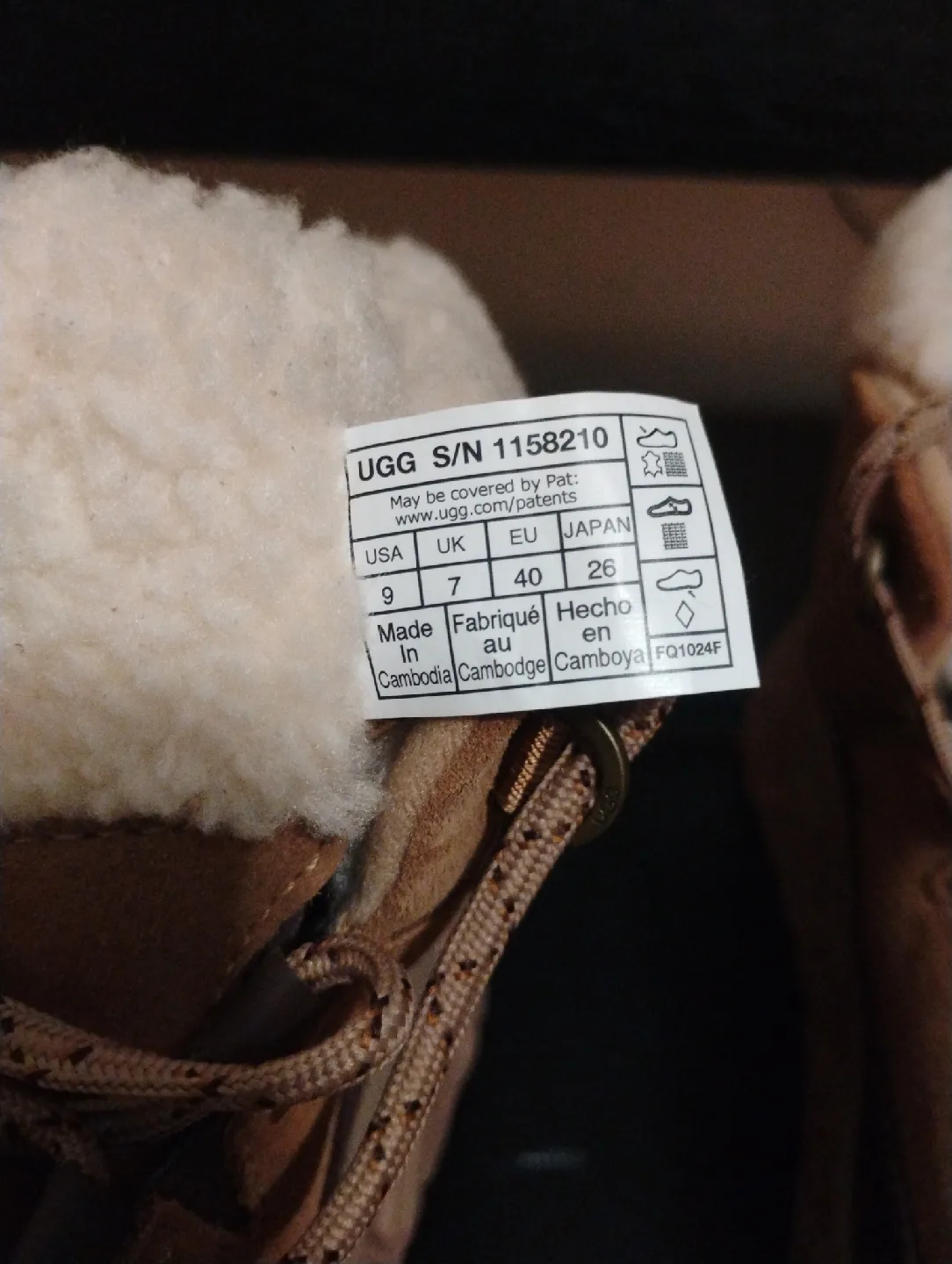 UGG Women's Hiker Boot, size 9 image indicator(4)