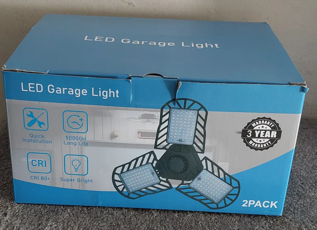 LED Garage Light - HM-CKD-01 Gray image indicator(6)