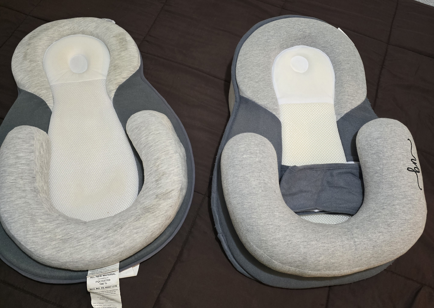 Bn Baby Lounger - Grey
