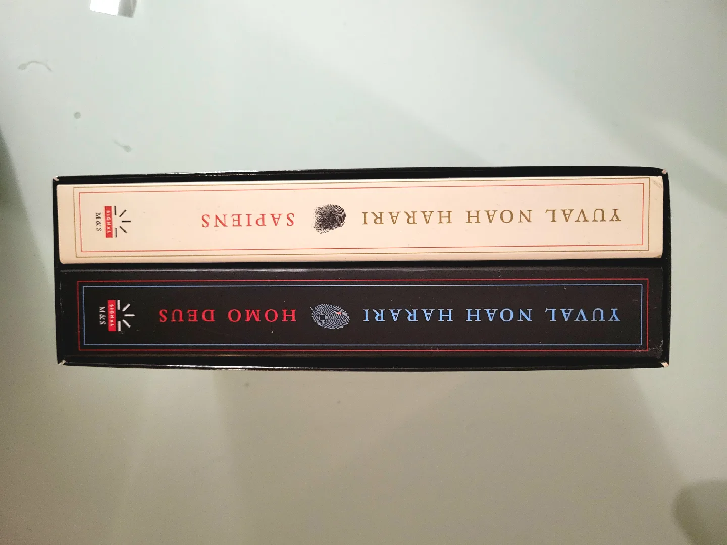 Homo Deus & Sapiens by Yuval Noah Harari Set 🥕 image indicator(2)