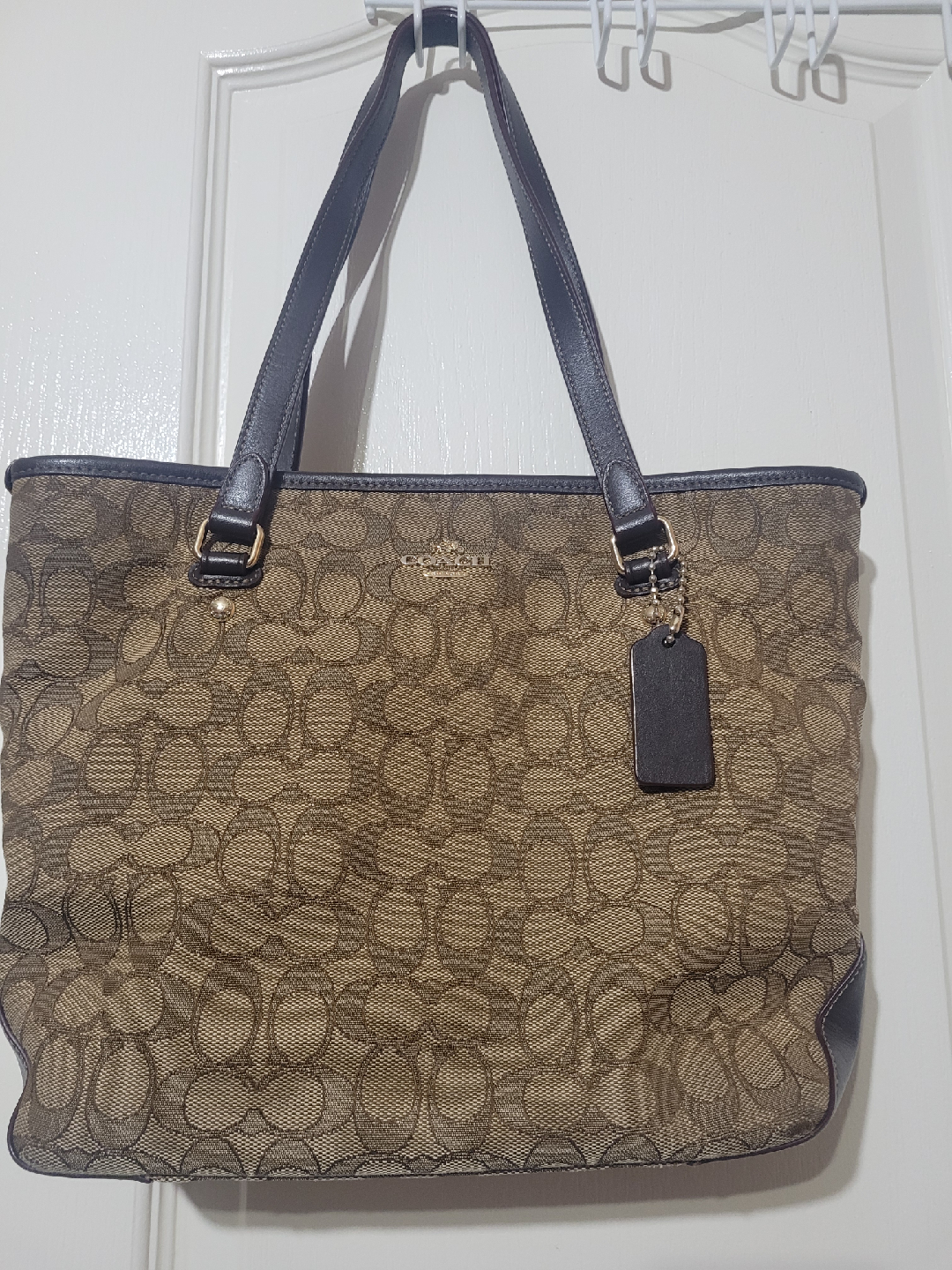 Coach Signature Tote Bag