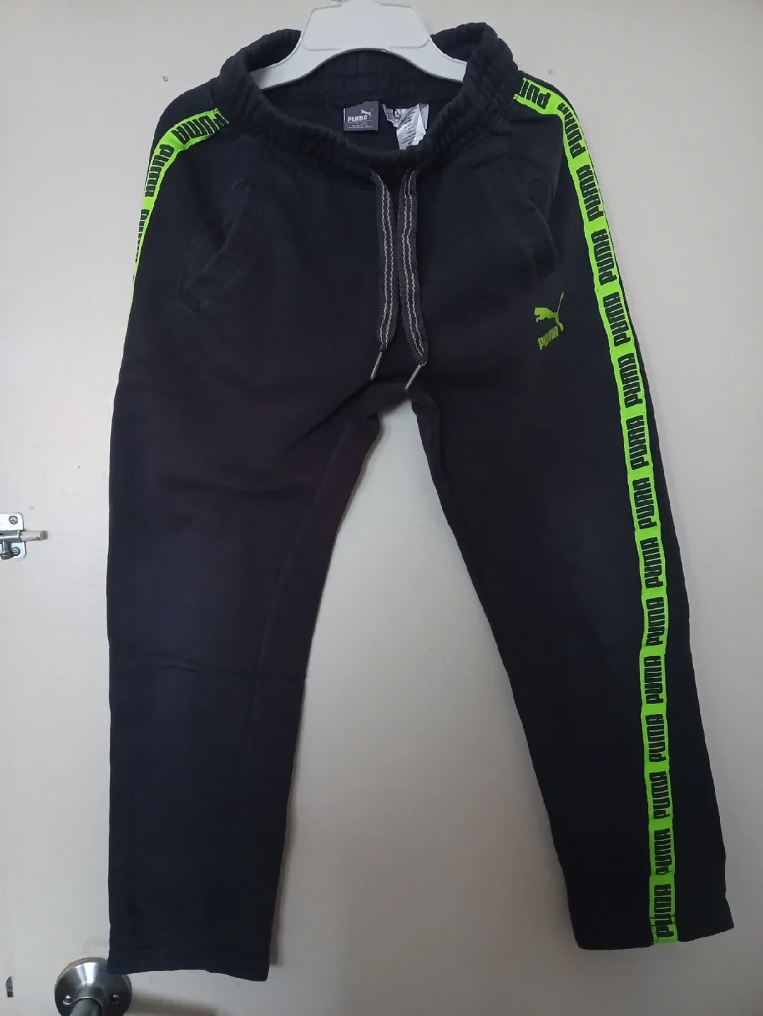 Puma Black Track Pants - Size M