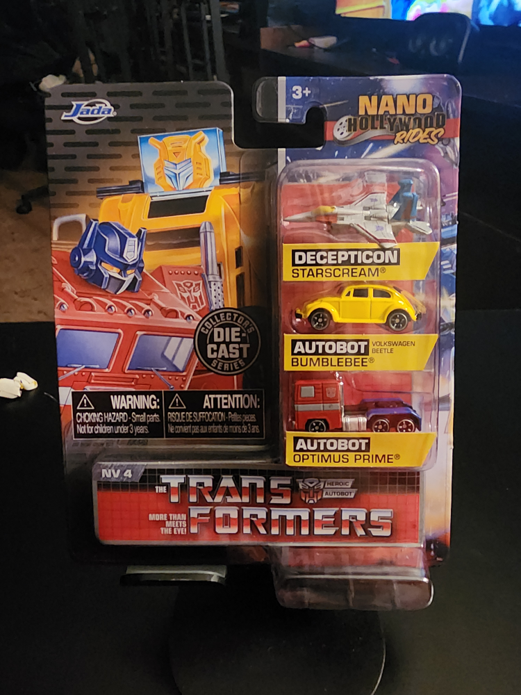 Jada Toys Transformers Nano Hollywood Rides Die-Cast