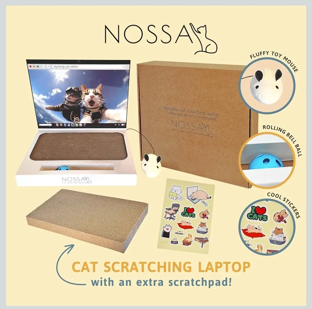 Cat Scratching Laptop image indicator(2)