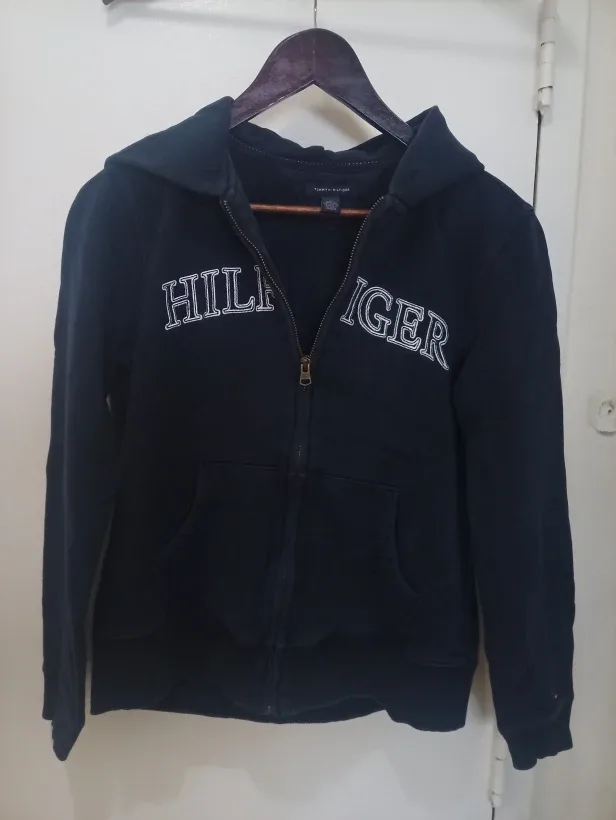 Tommy Hilfiger Navy Blue Hoodie - Size M