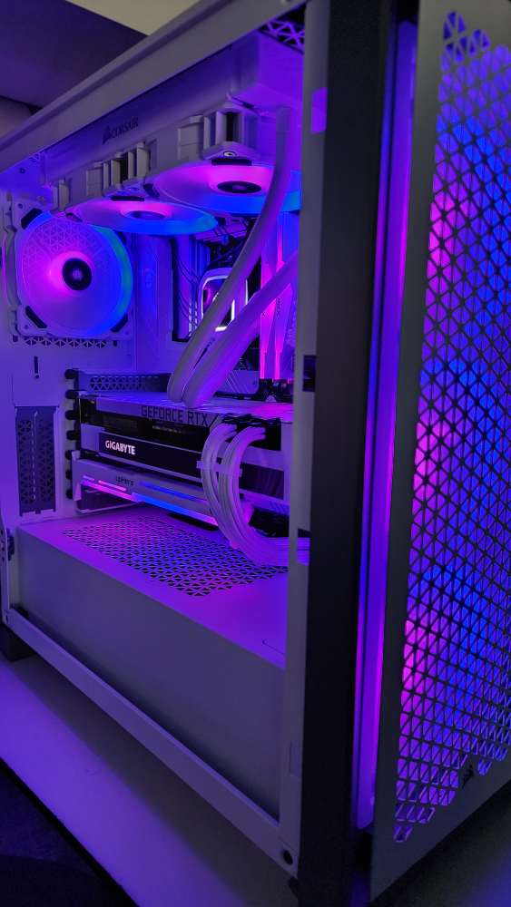 Custom White Gaming PC (3080/5600x/2.5TB) - photo 2