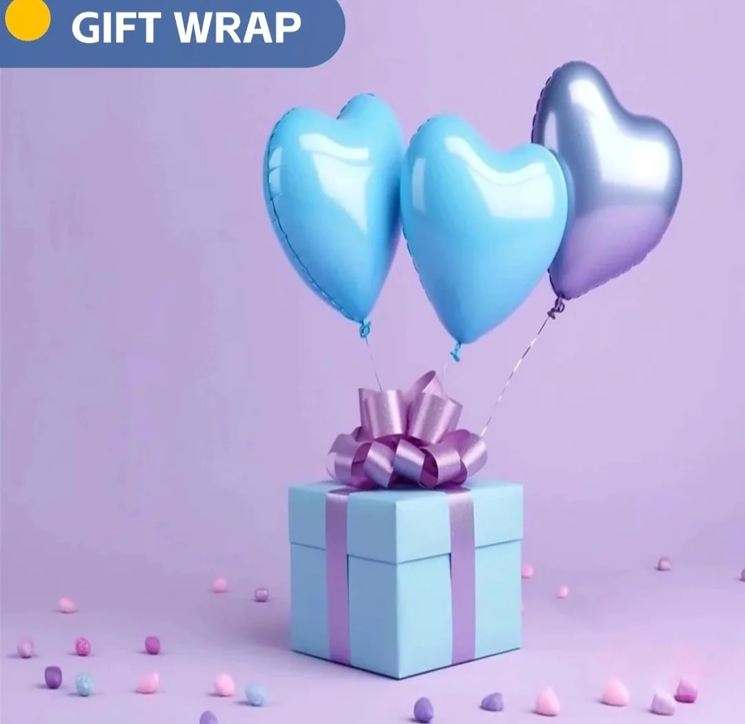 Craft Wrapping Paper Roll, Sky Blue 17.5"x506" image indicator(5)