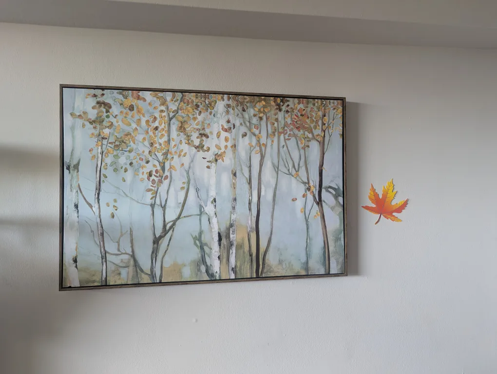 Fall Serenity - Framed Wall Art 🍂🌳🍁 image indicator(2)