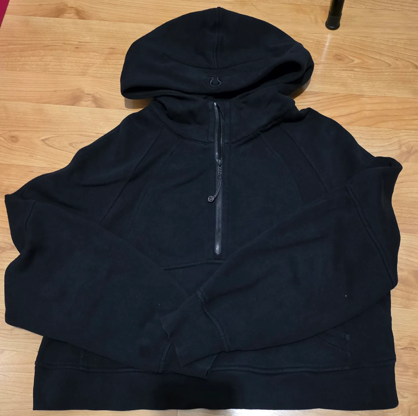Lululemon Black Scuba Hoodie - Size M/L thumbnail