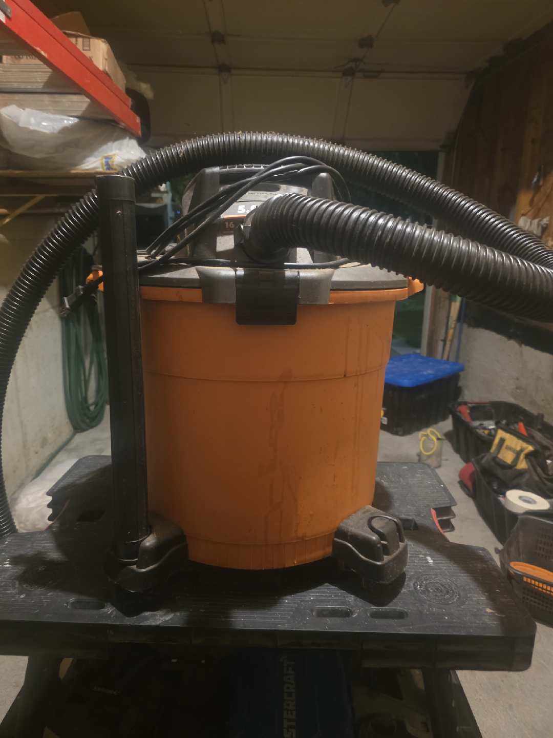 RIDGID 16 Gallon 5.0 HP Wet/Dry Vacuum