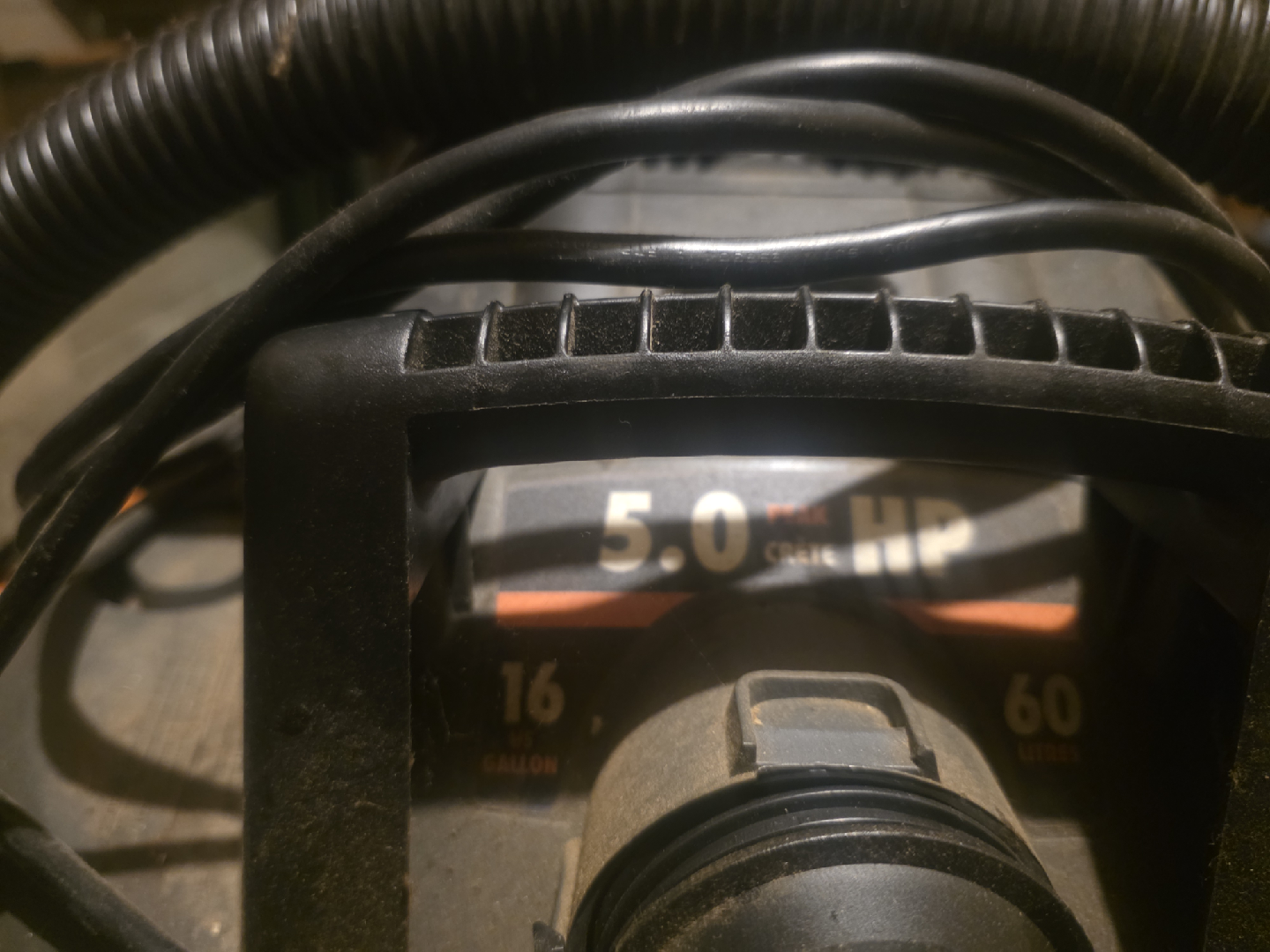 RIDGID 16 Gallon 5.0 HP Wet/Dry Vacuum - photo 2
