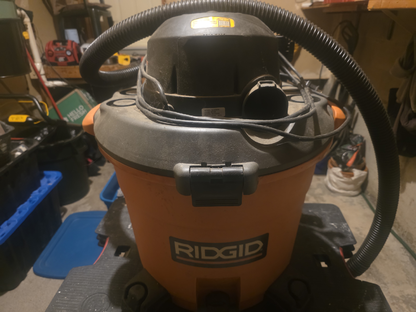 RIDGID 16 Gallon 5.0 HP Wet/Dry Vacuum - photo 3