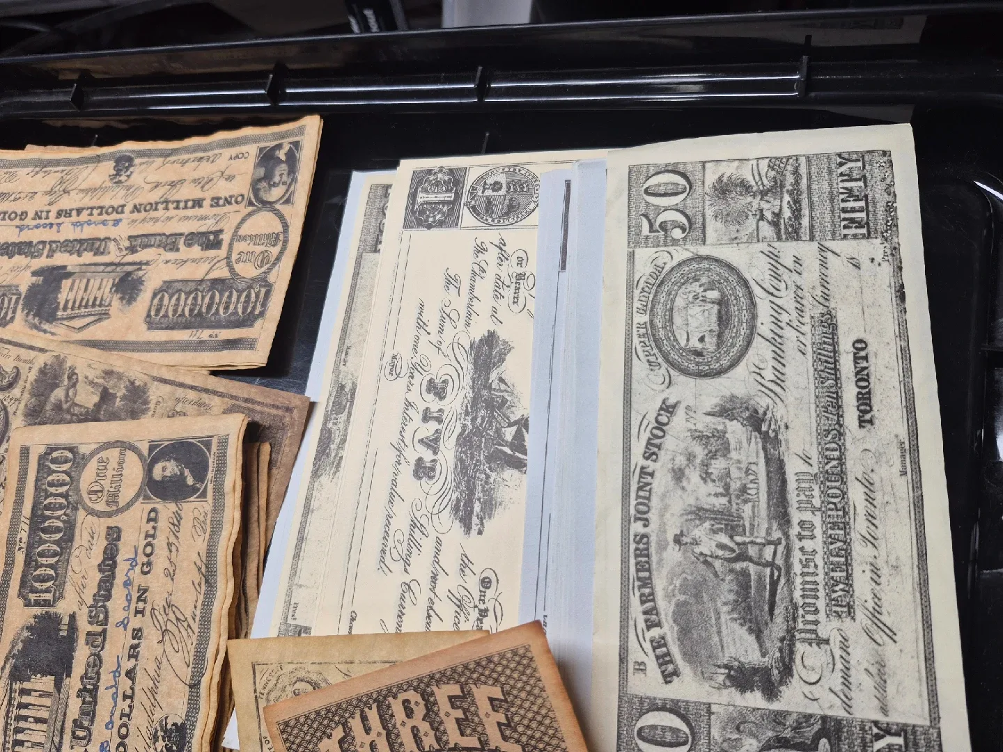 Vintage Replica Confederate Currency image indicator(6)