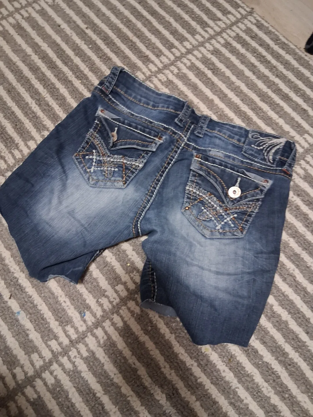 REDBRIC Lola Denim Shorts Size 3/4 image indicator(2)
