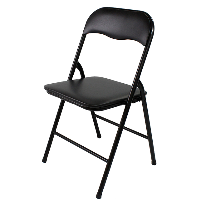 Black Folding Chair