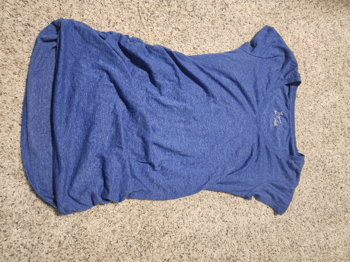 Thyme Maternity Blue T-Shirt - Size M