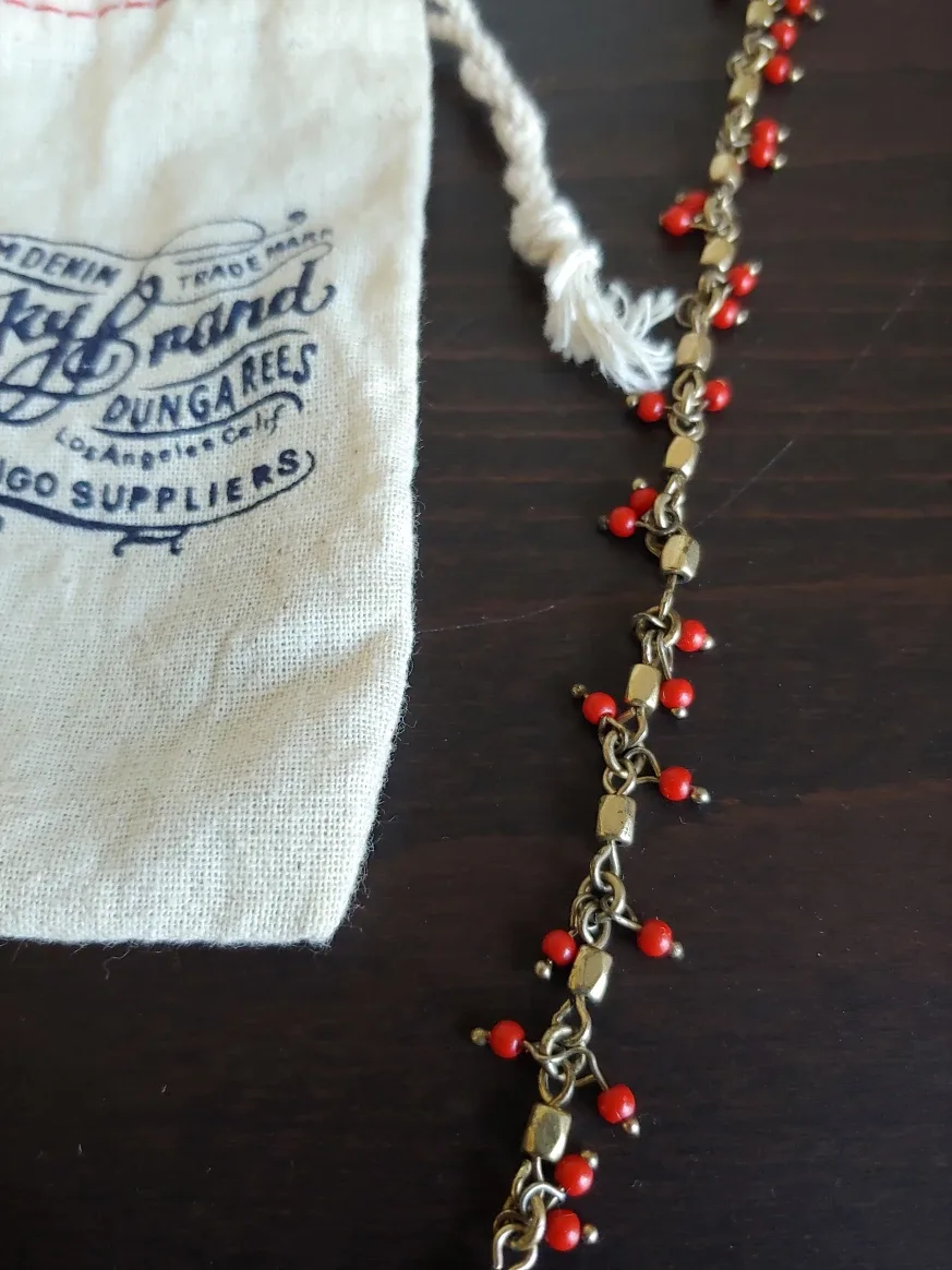 Lucky Brand Red Beaded Necklace image indicator(4)