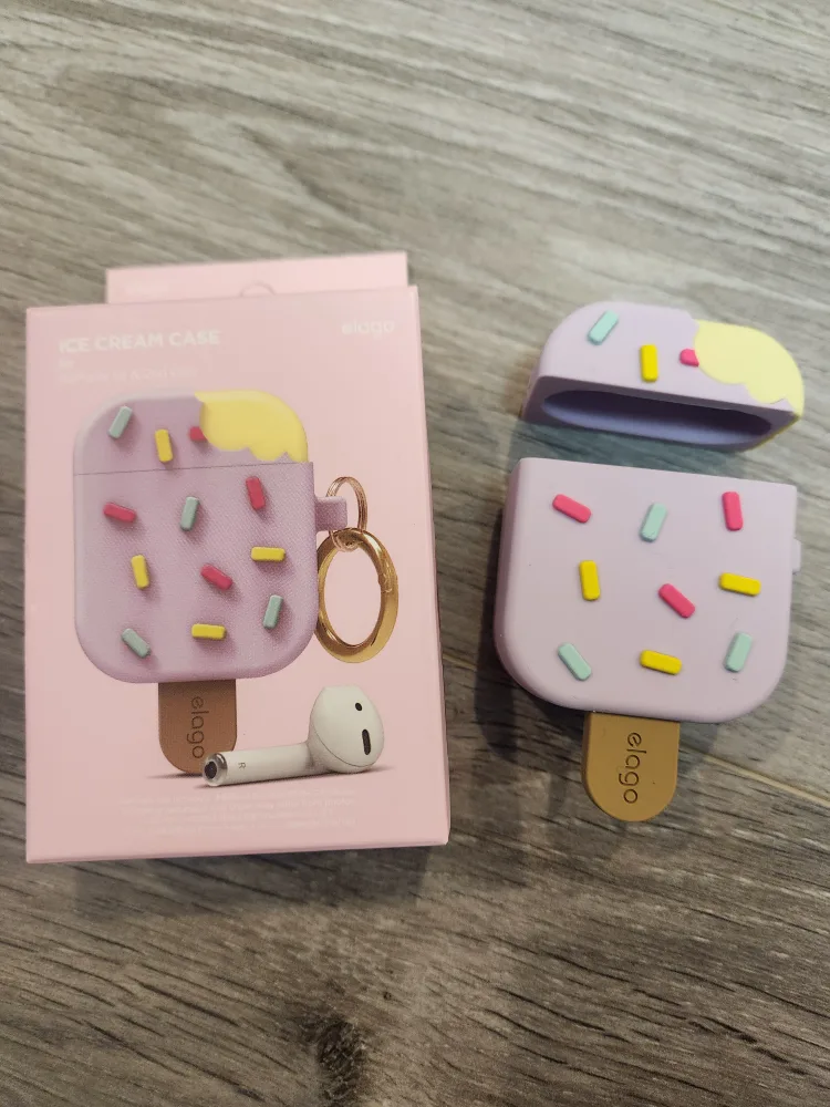 AirPods case cover (gen 1 & 2) 🧡 thumbnail