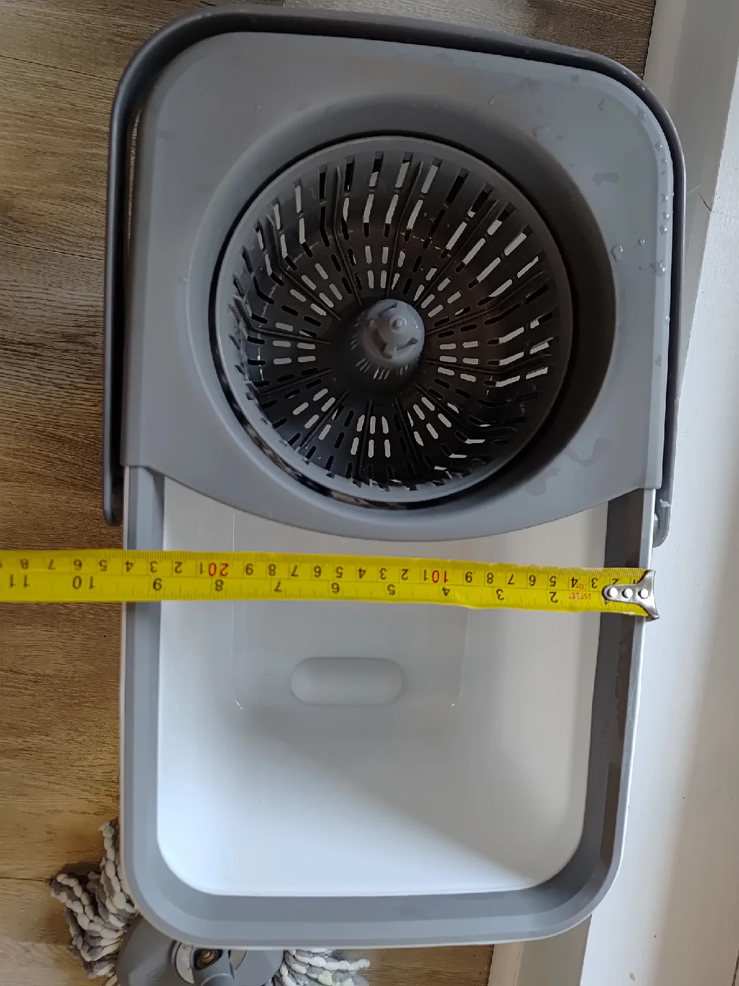 Spin mop with extra new head image indicator(3)