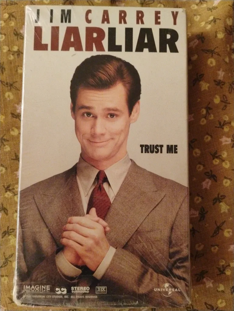 Liar Liar VHS Tape - Jim Carrey thumbnail