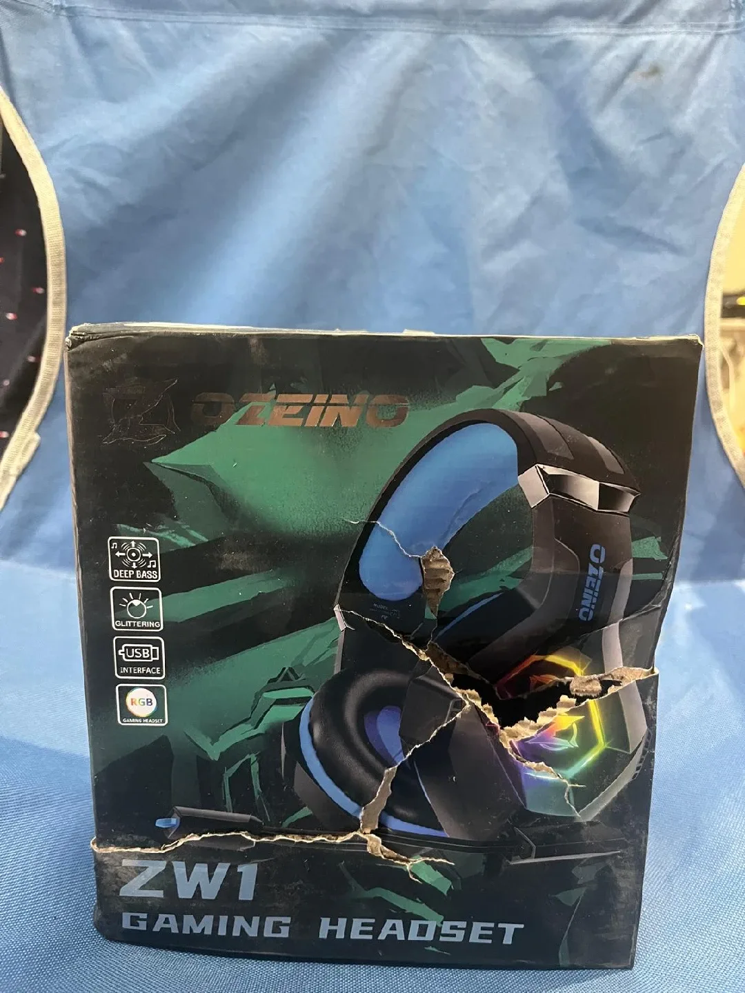 Ozeino ZW1 Gaming Headset with Noise Canceling Mic image indicator(4)
