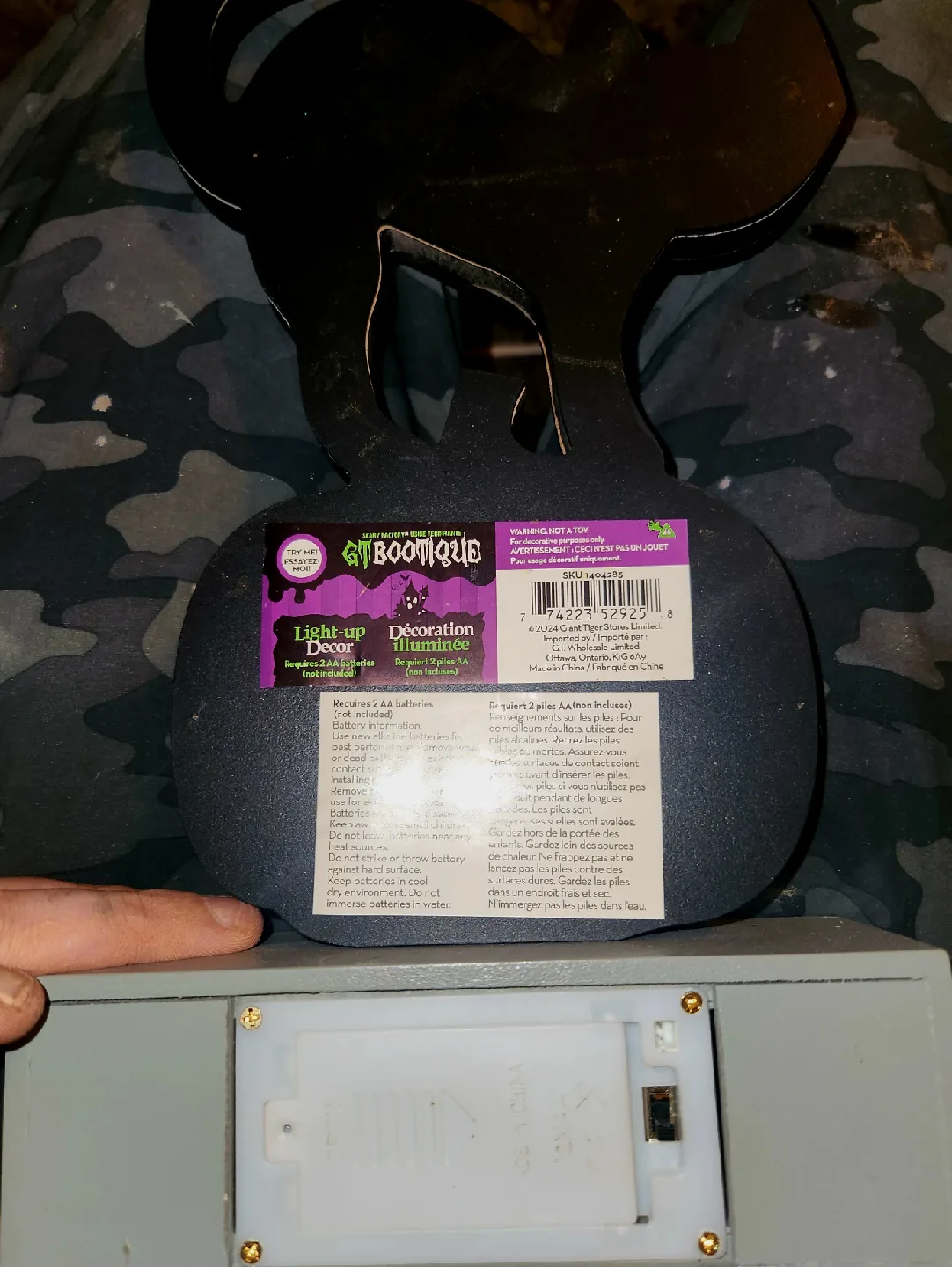 Halloween BOOtique Light-Up Decor+ Halloween Decorations image indicator(2)