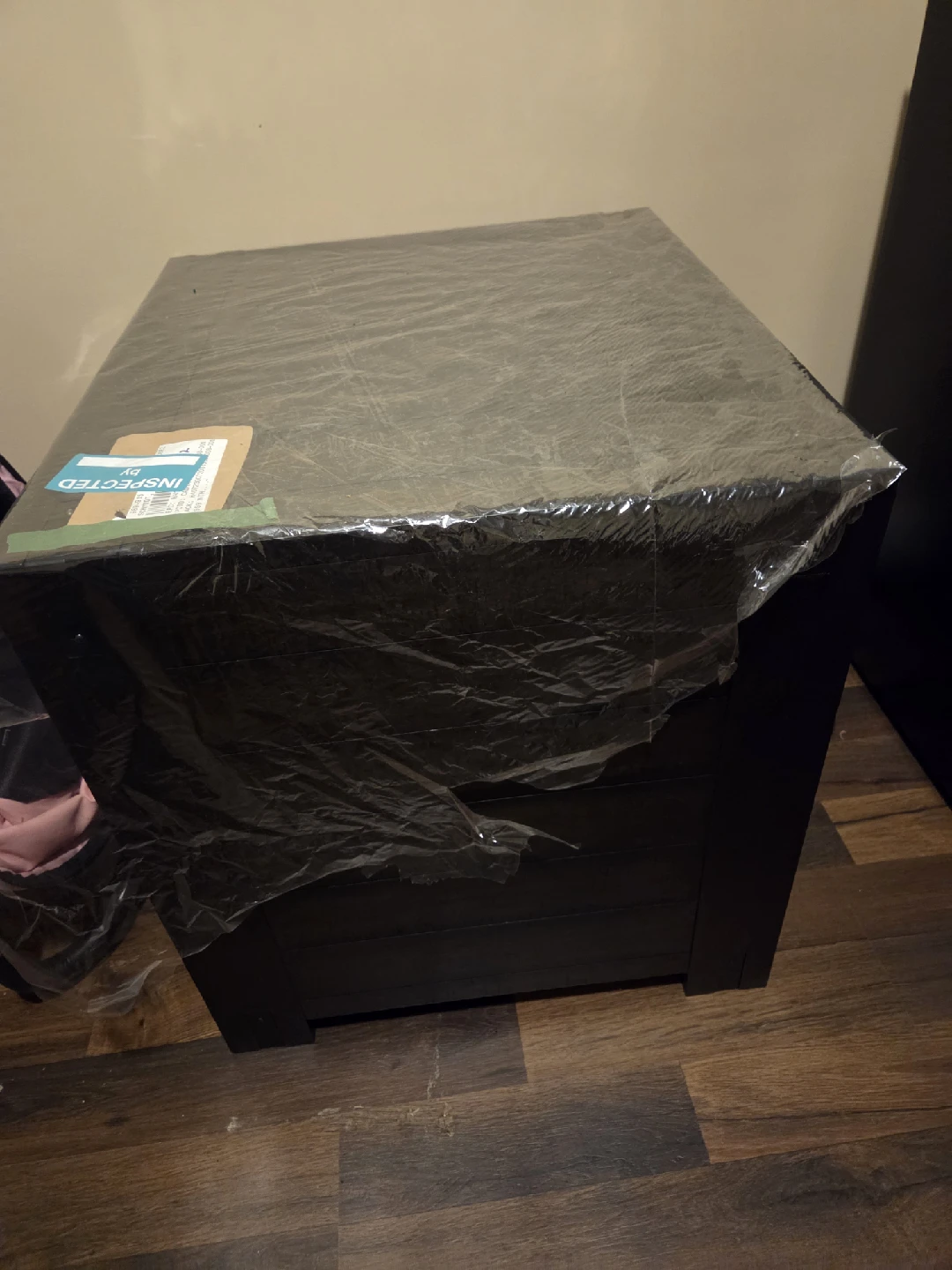 Portman Black End Table - photo 2