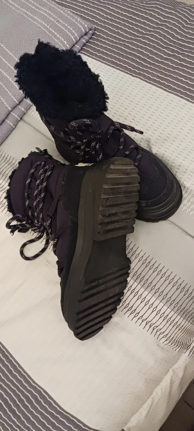 ZARA kids boy Black Winter Boots size 3.5 image indicator(3)