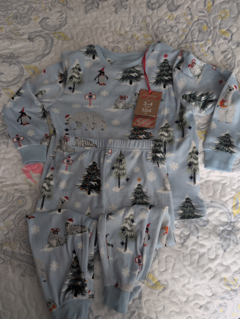 Primark Kids Pajamas - Size 3-4 Years