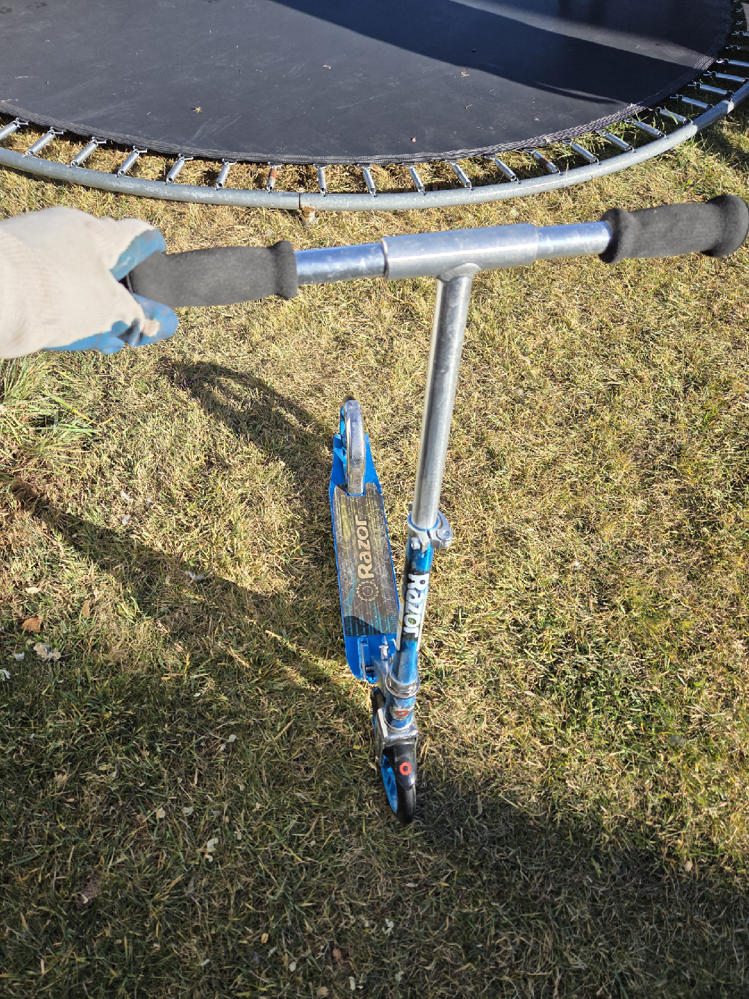 Razor Blue Scooter