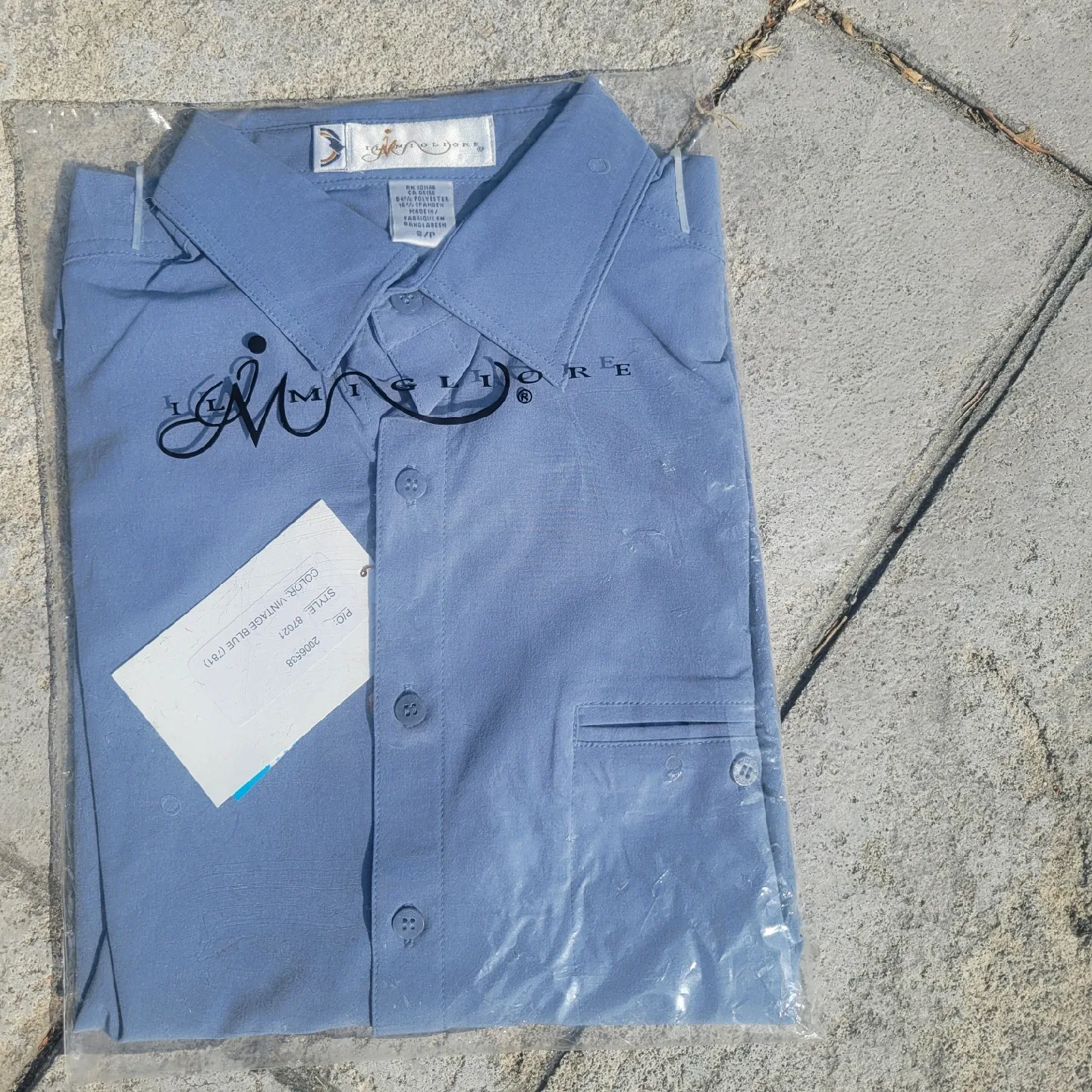 New Il Migliore Vintage Blue Shirt thumbnail