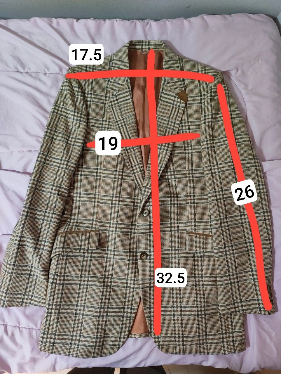 Vintage Plaid Blazer image indicator(3)