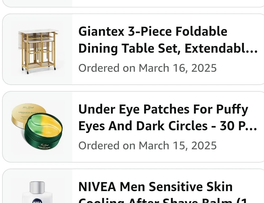 (FINAL SALE);3-Piece Foldable Dining Table Set image indicator(8)