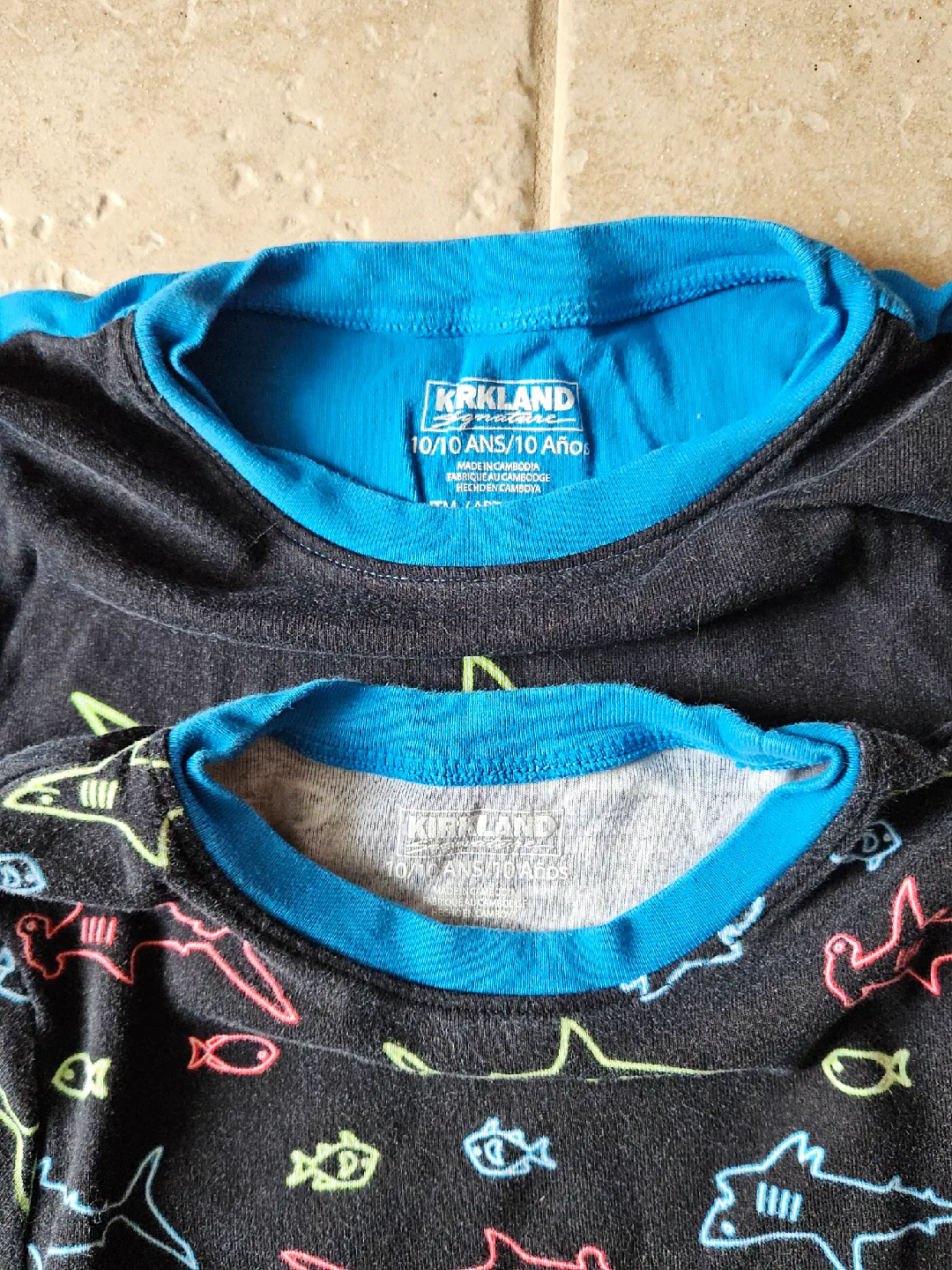 Size 10 Kirkland Kids Pajama Set image indicator(2)