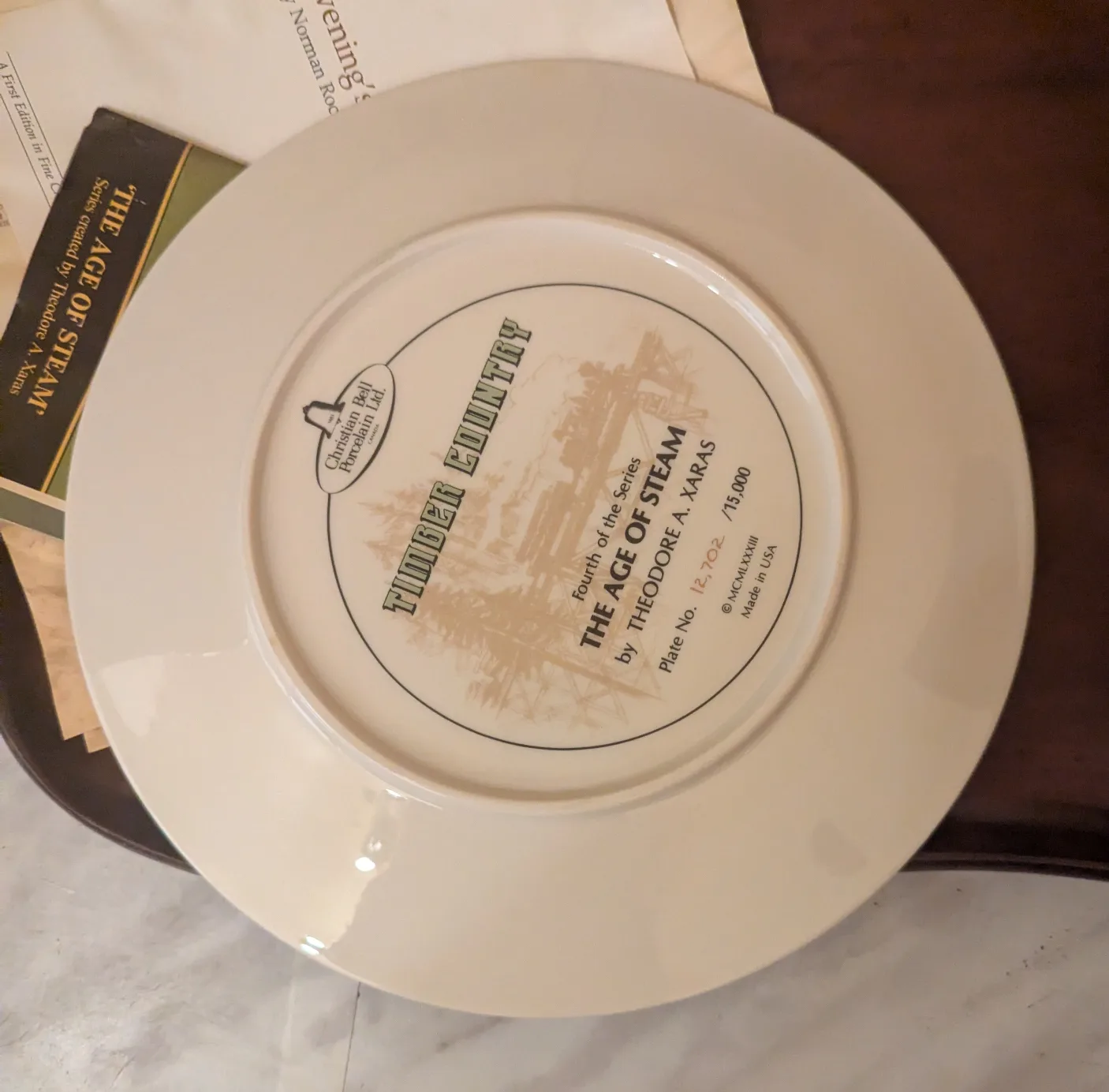 Christian Bell "Age of Steam" Plate image indicator(6)