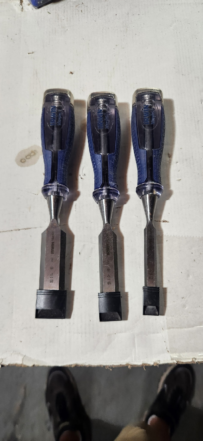 Irwin Marples Wood Chisels - Set of 3