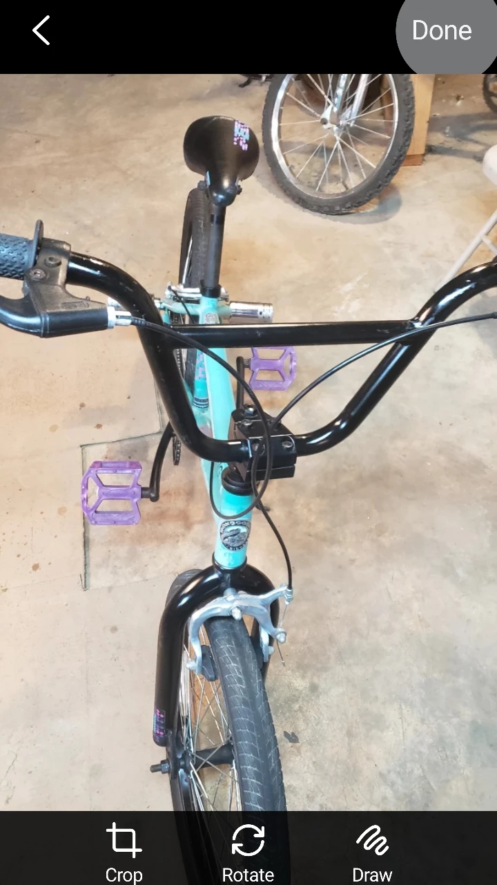 Turquoise BMX Bike