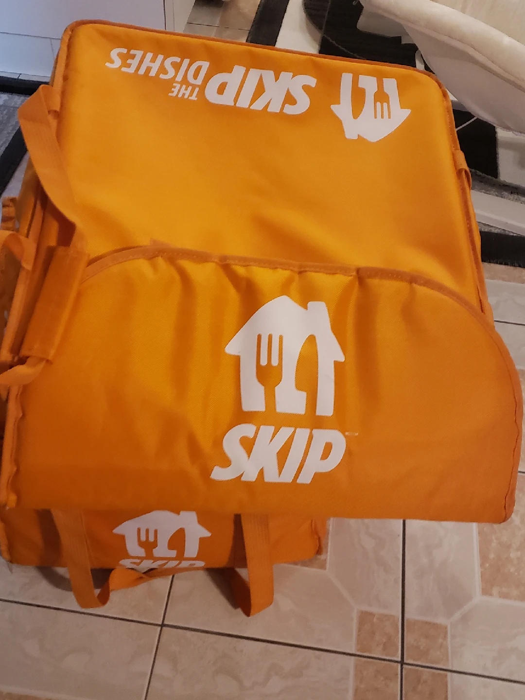 Skip The Dishes Delivery Bag - Orange