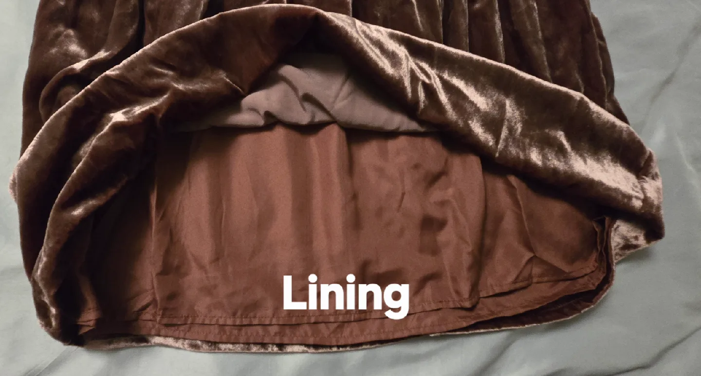 NEW! Girls Gymboree Brown Velvet Dress - Size 10 Youth image indicator(4)