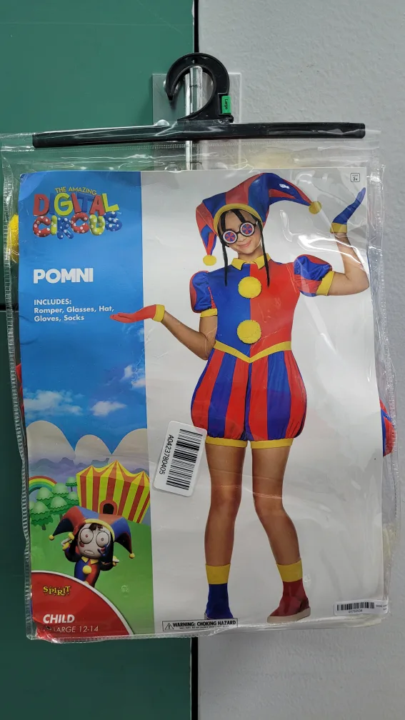 The Amazing Digital Circus - Pomni Costume Size Kids - Large image indicator(4)