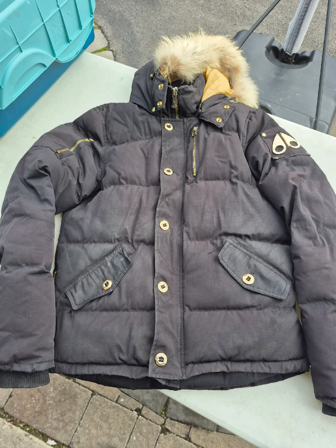 Moose Knuckles Down Parka - Size M thumbnail