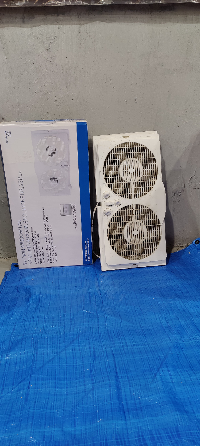 9" Twin Window Fan - photo 3